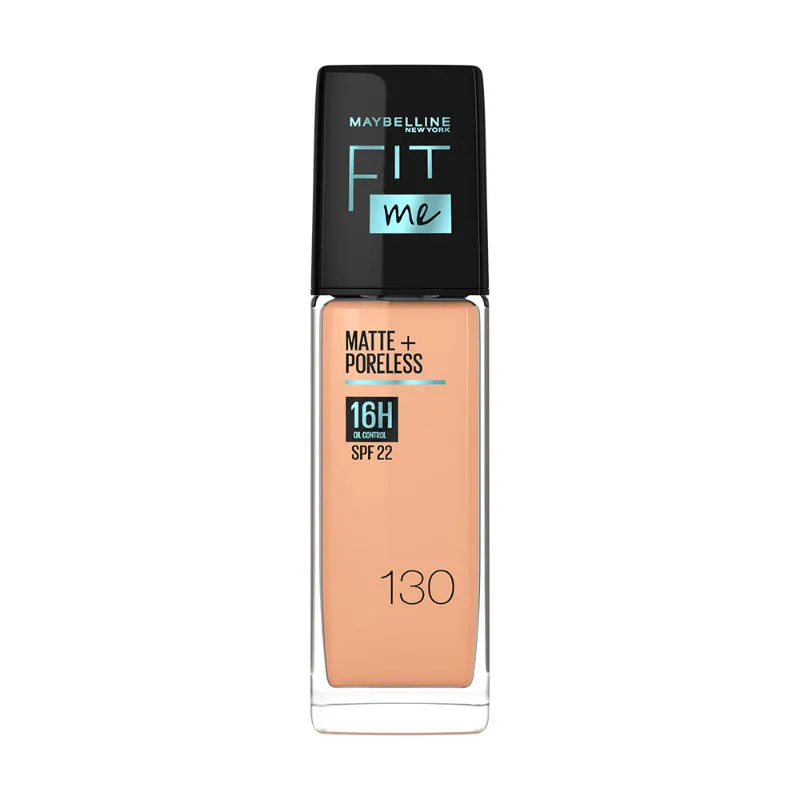 Maybelline New York Fit Me Matte+Poreless Liquid Foundation With Clay - 130 Buff Beige