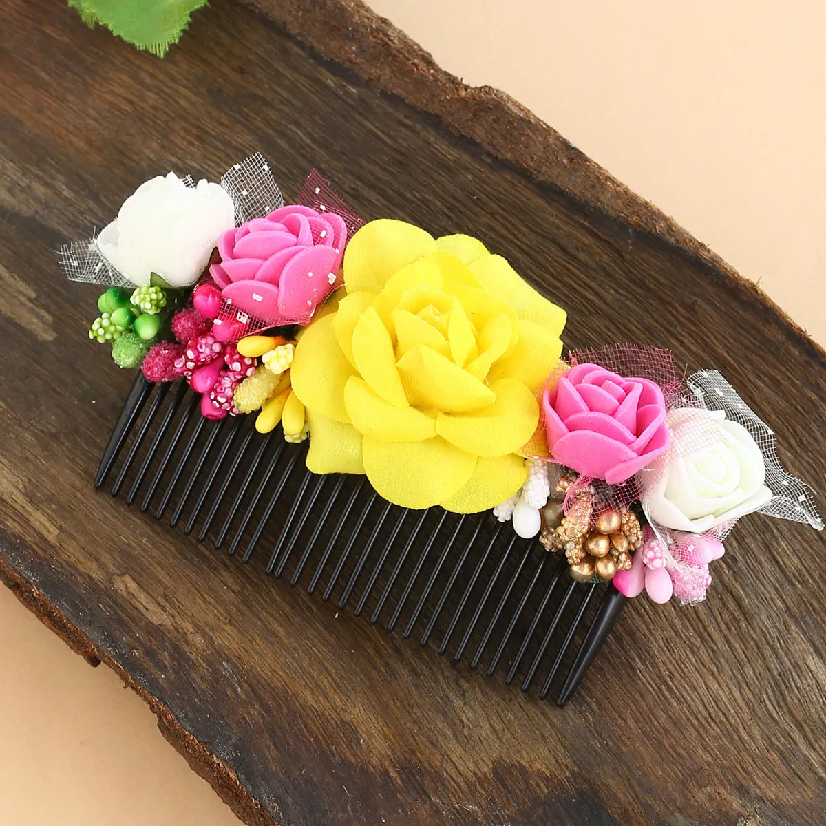 SHOSHAA Multi Pink Hair Accessory