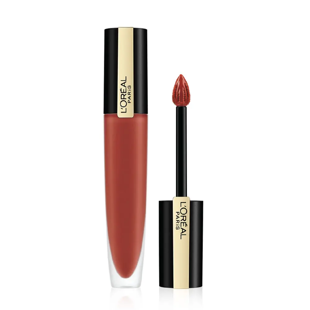 L'Oreal Paris Rouge Signature Matte Liquid Lipstick, 144 I Conquer