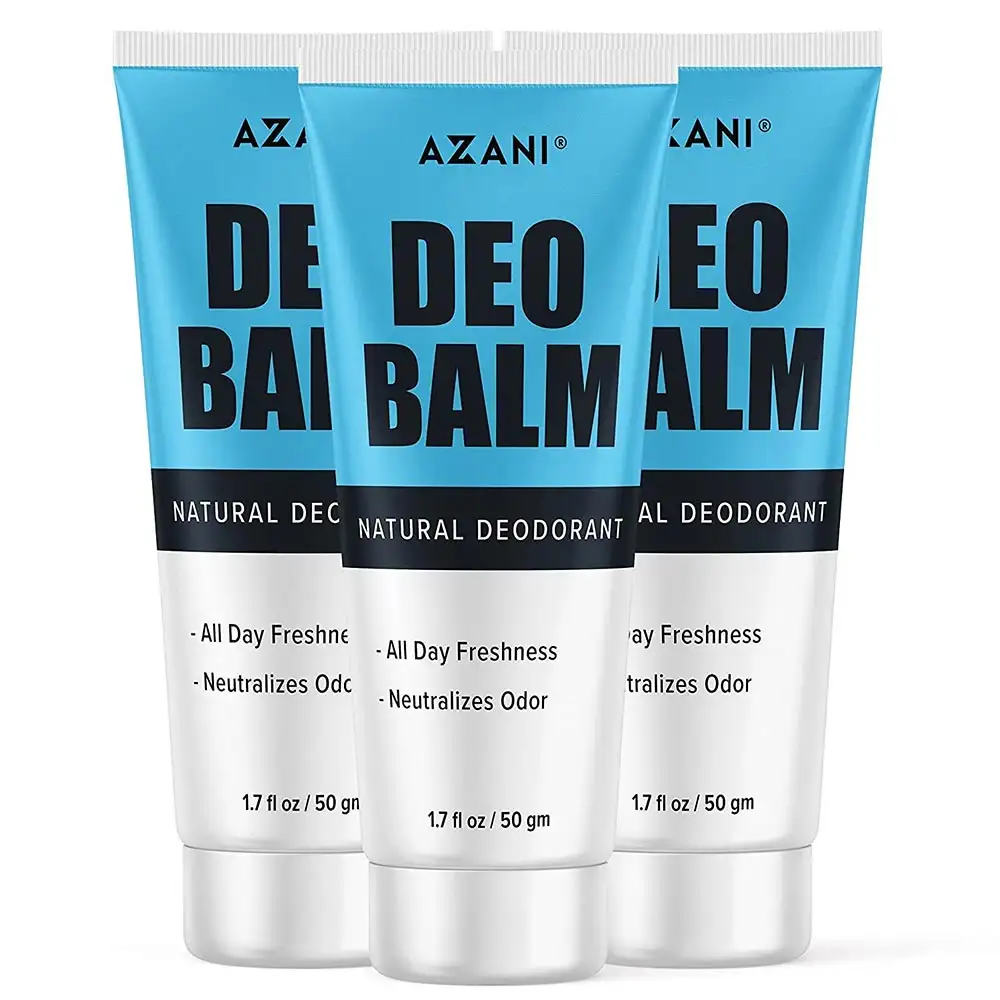 Azani Active Care Deo Balm,  50 g  Natural Deodorant Pack of 3