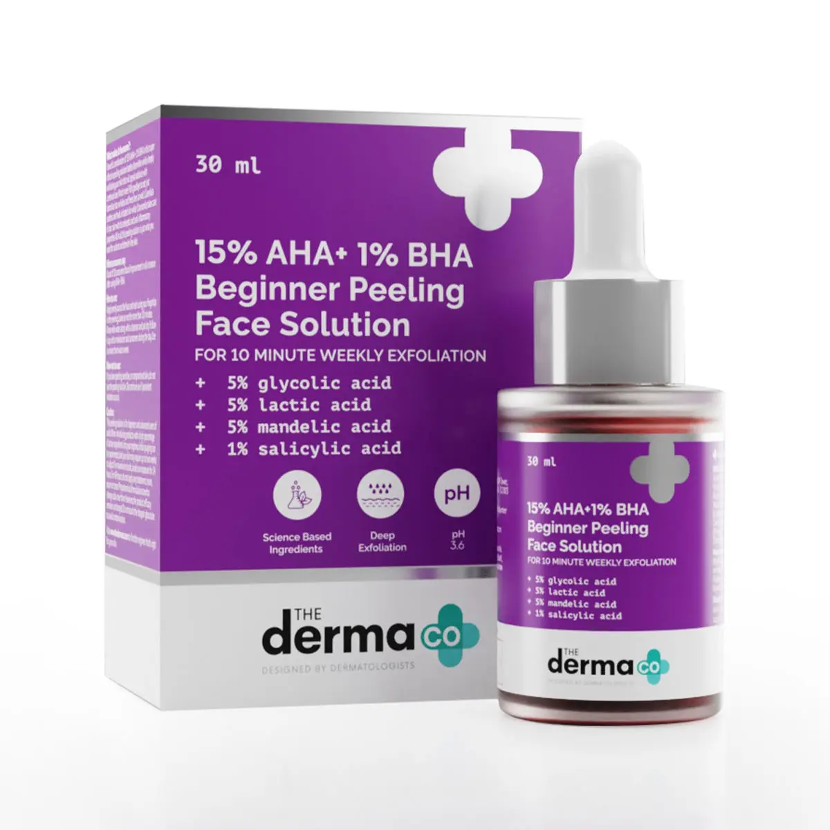 15% AHA + 1% BHA Beginner Face Peeling Solution