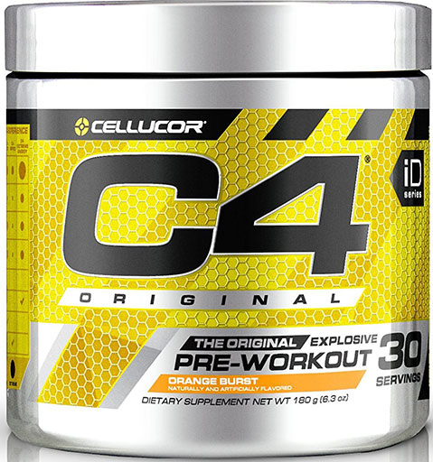 C4 - Orange Burst - 60 Servings