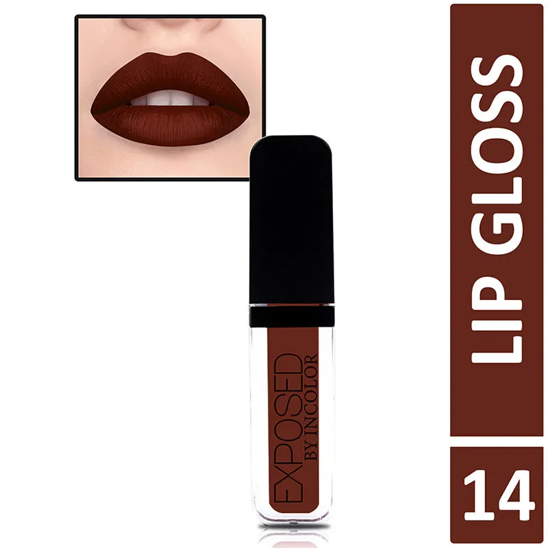 Incolor Exposed Soft Matte Lipgloss - 14