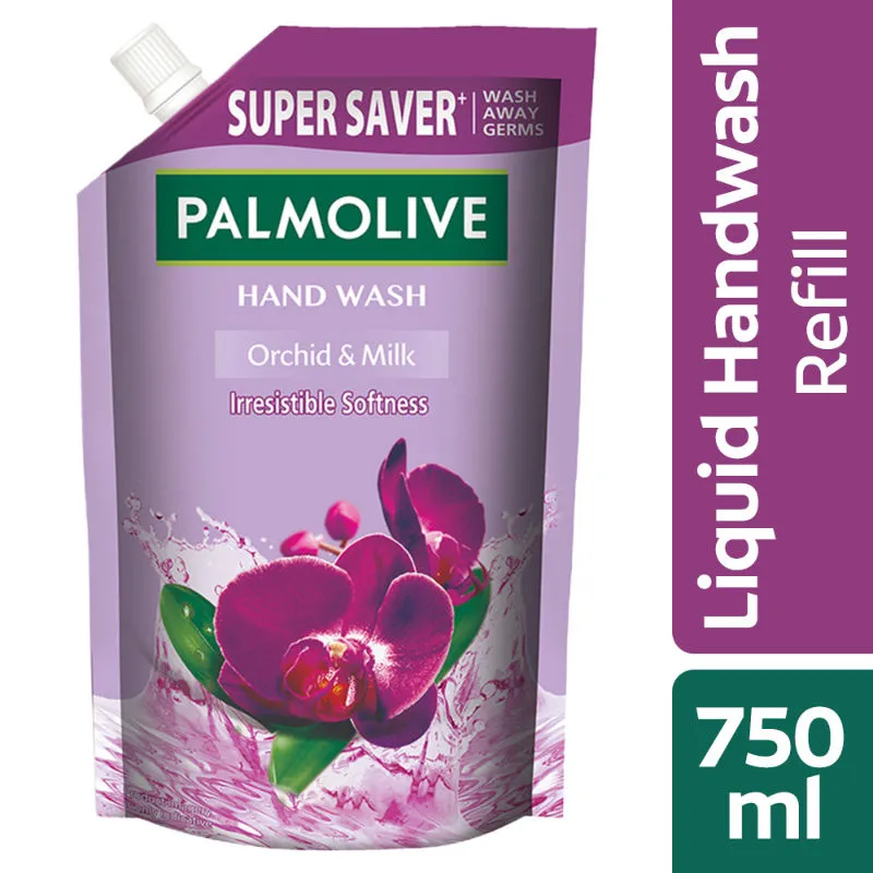 Palmolive Naturals Black Orchid & Milk Hand Wash, Removes 99.9% Germs