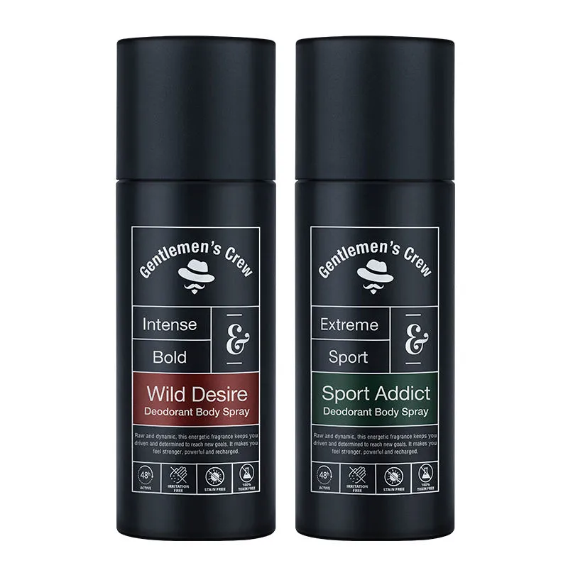 Gentlemen's Crew Deodorant - Wild Desire + Sport Addict