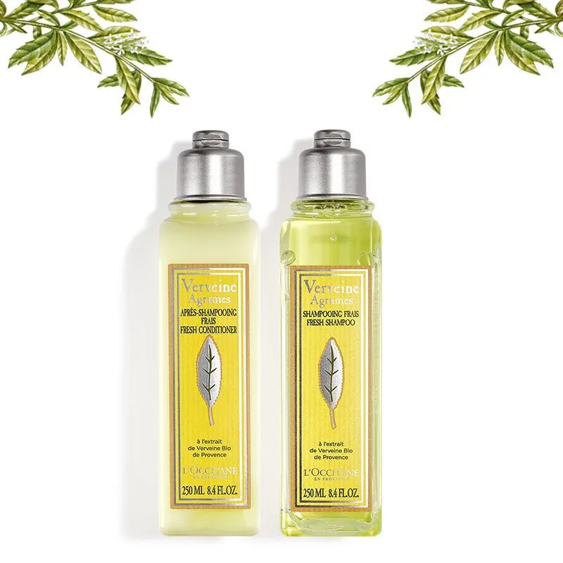 L'Occitane Easy To Style Hair Combo With Shampoo + Conditioner