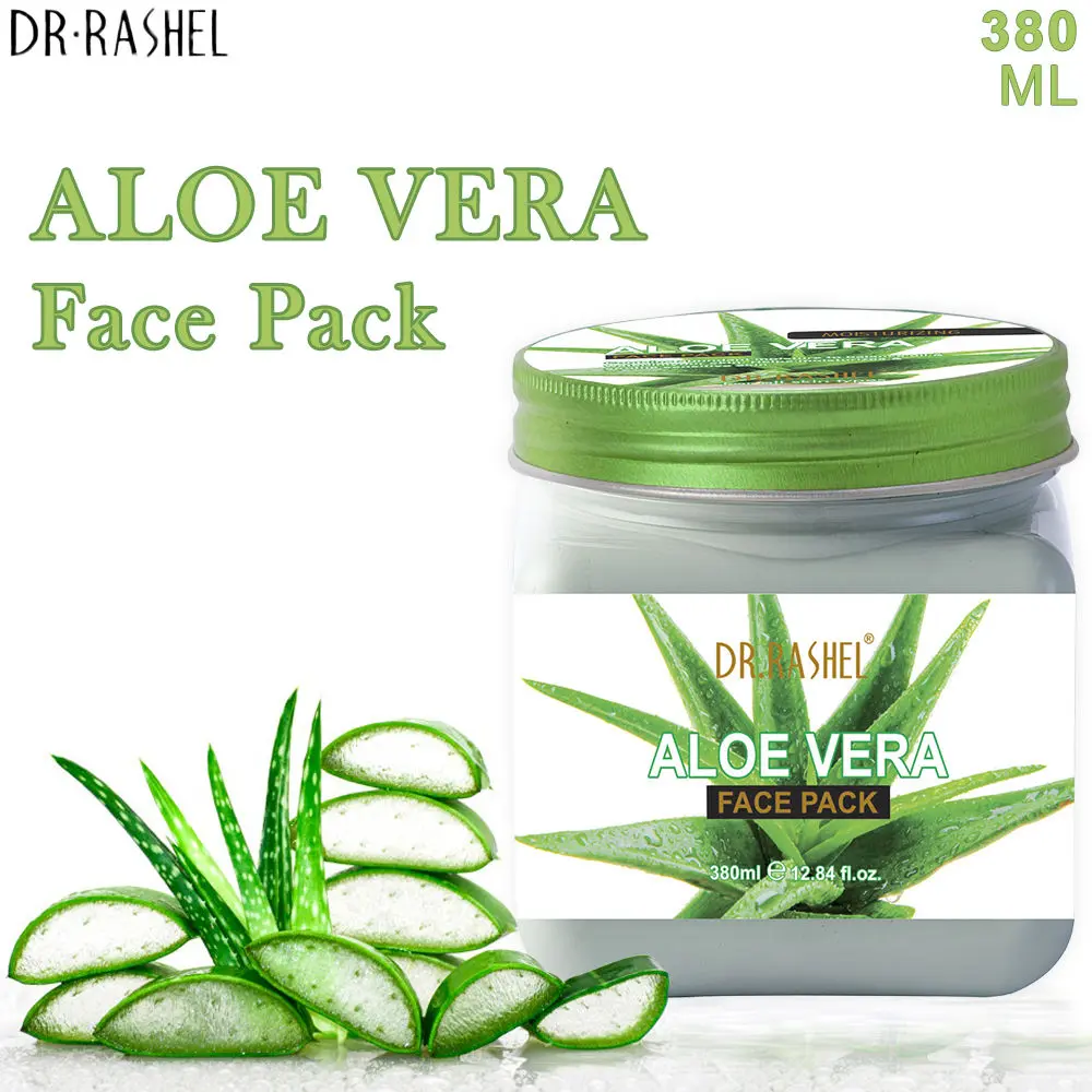 Dr.Rashel Moisturizing Aloe Vera Face Pack For All Skin Types (380 ml)