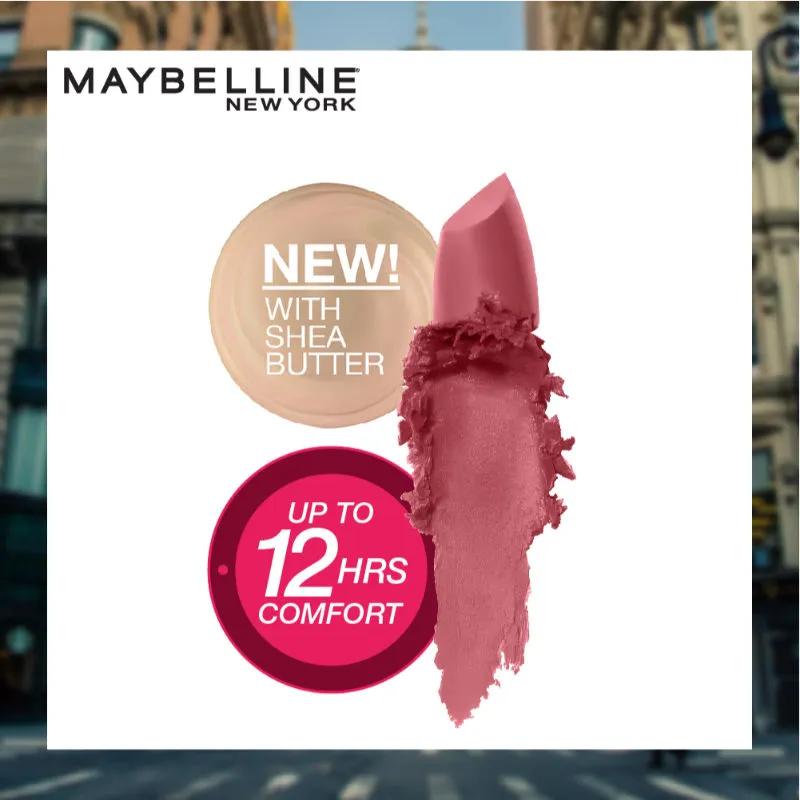 Maybelline New York Color Sensational Creamy Matte Lipstick - 660 Touch of Spice