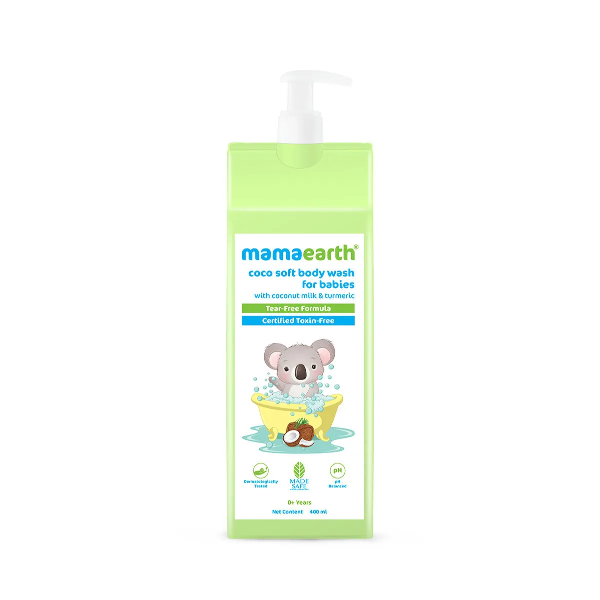 Mamaearth Coco Soft Body Wash For Babies With Coconut Milk & Turmeric