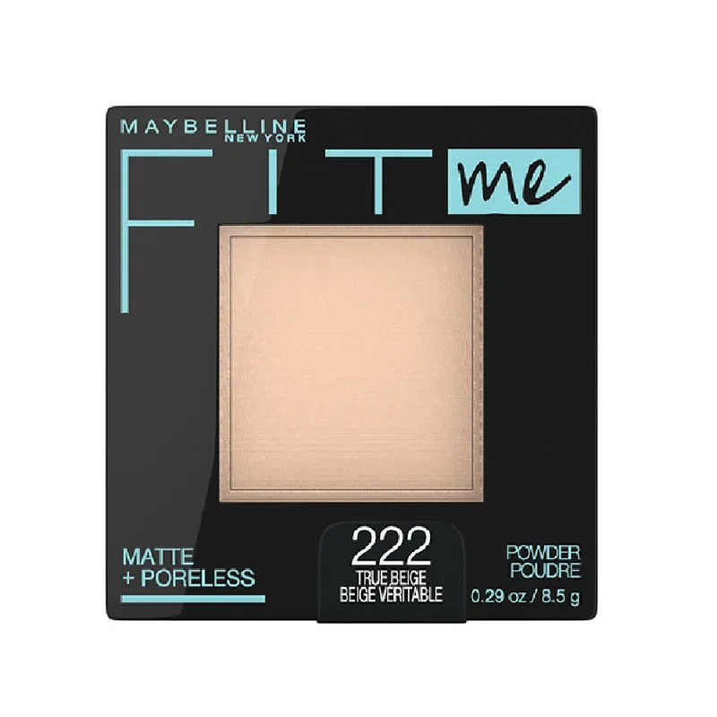 Maybelline New York Fit Me Matte + Poreless Powder - 222 True Beige