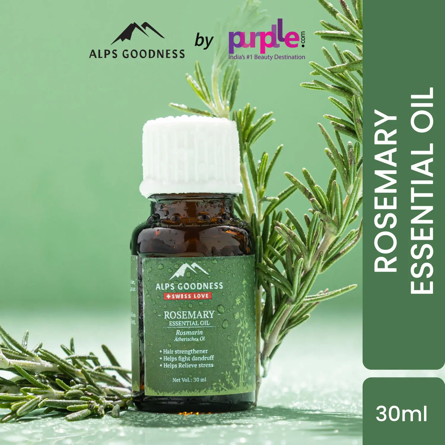 Alps Goodness Rosemary Essential Oil (30 ml)