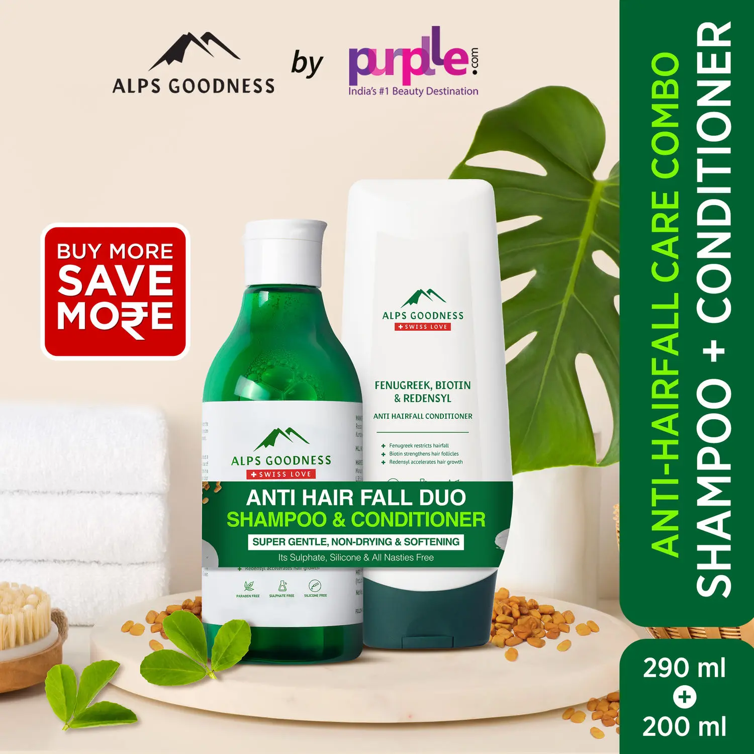 Anti Hairfall Combo Shampoo+Conditioner