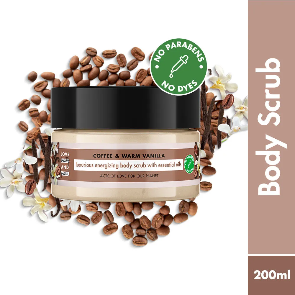 Love Beauty & Planet Exfoliating Coffee & Warm Vanilla Body Scrub