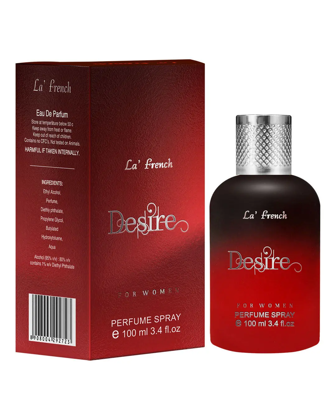 LA' French Desire Perfume By La' French, Eau De Parfum (100 ml) - Ideal Women