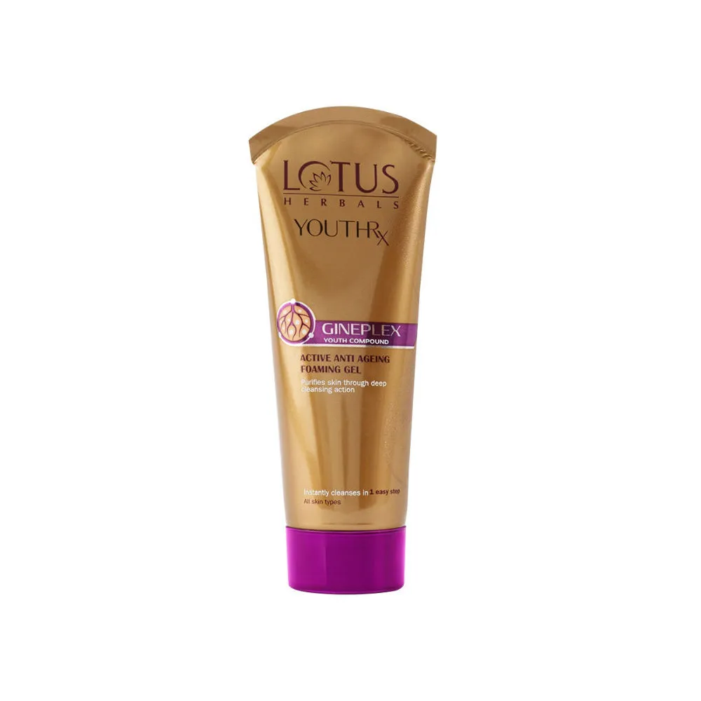 Lotus Herbals Gineplex YouthRx Active Anti-Ageing Foaming Gel