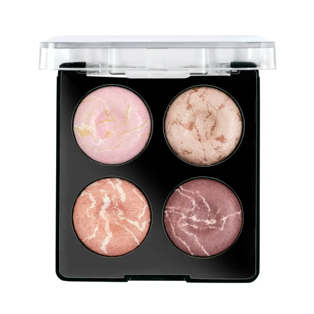 MARS 4 Shade Glow O Clock Highlighter and Blusher Kit-02 (13 g)