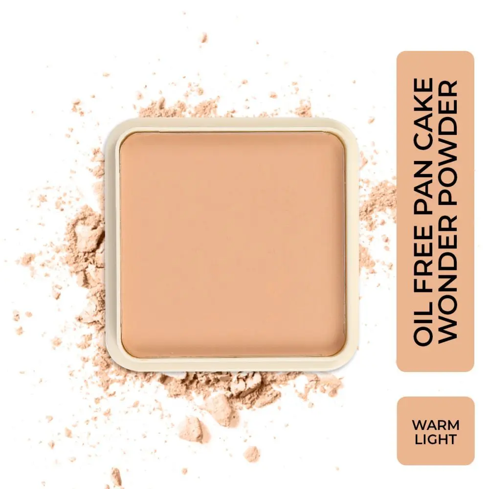 Half N Half Oil Free Pan Cake Wonder Powder, Warm Light (15gm)