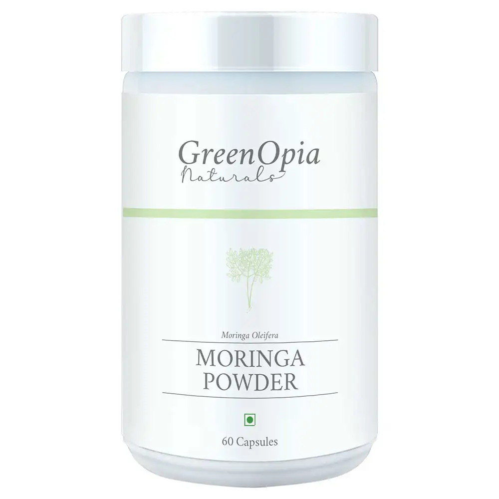 GreenOpia Moringa Powder,  60 capsules