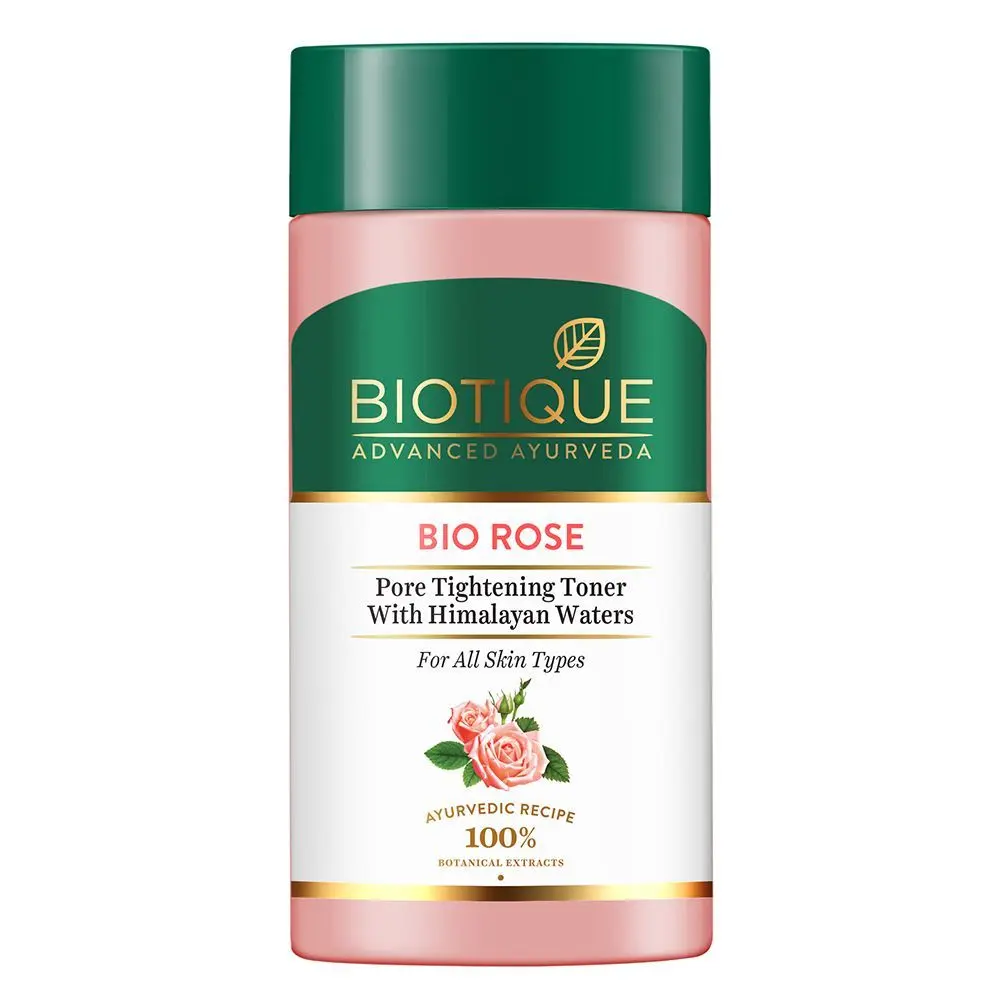 Biotique Rose Pore Tightening Toner with Himalayan water (25 ml)