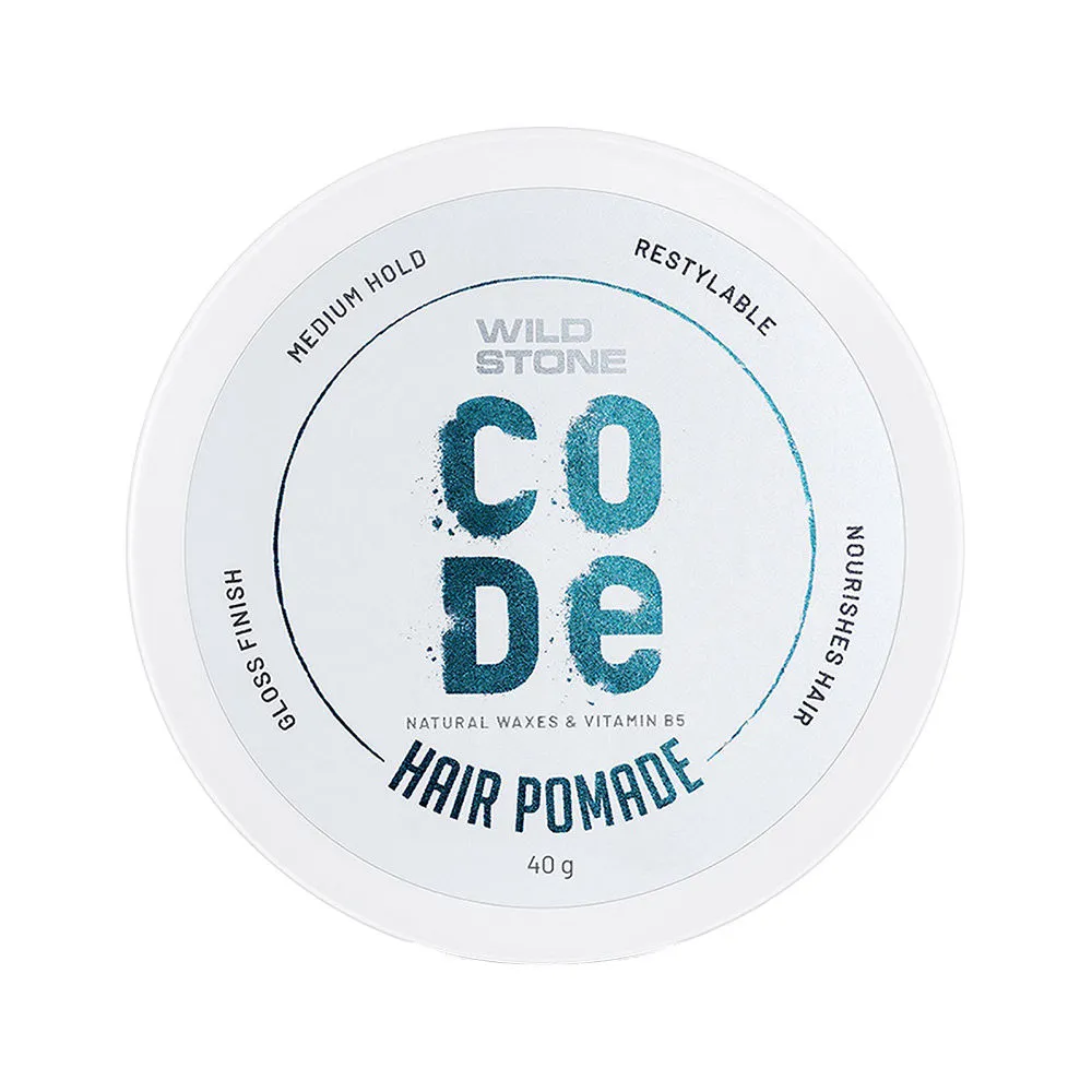 Wild Stone Code Hair Pomade For Men