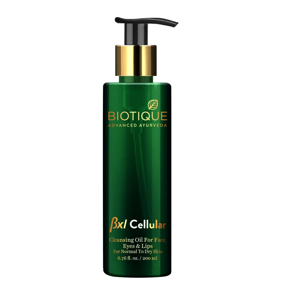 Biotique BXL Cellular Clean - Cleansing Oil for Face, Eyes & Lips