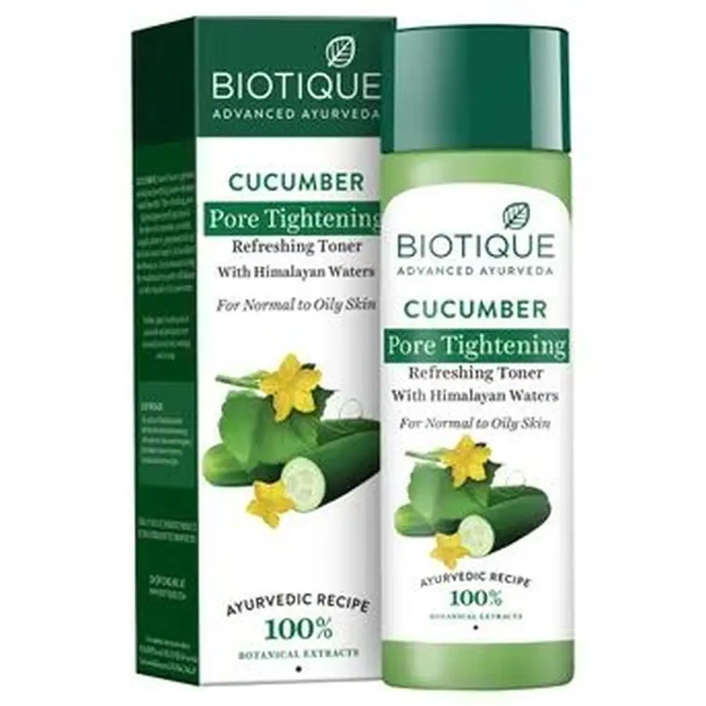 Biotique Cucumber Pore Tightening Refreshing Toner (120 ml)