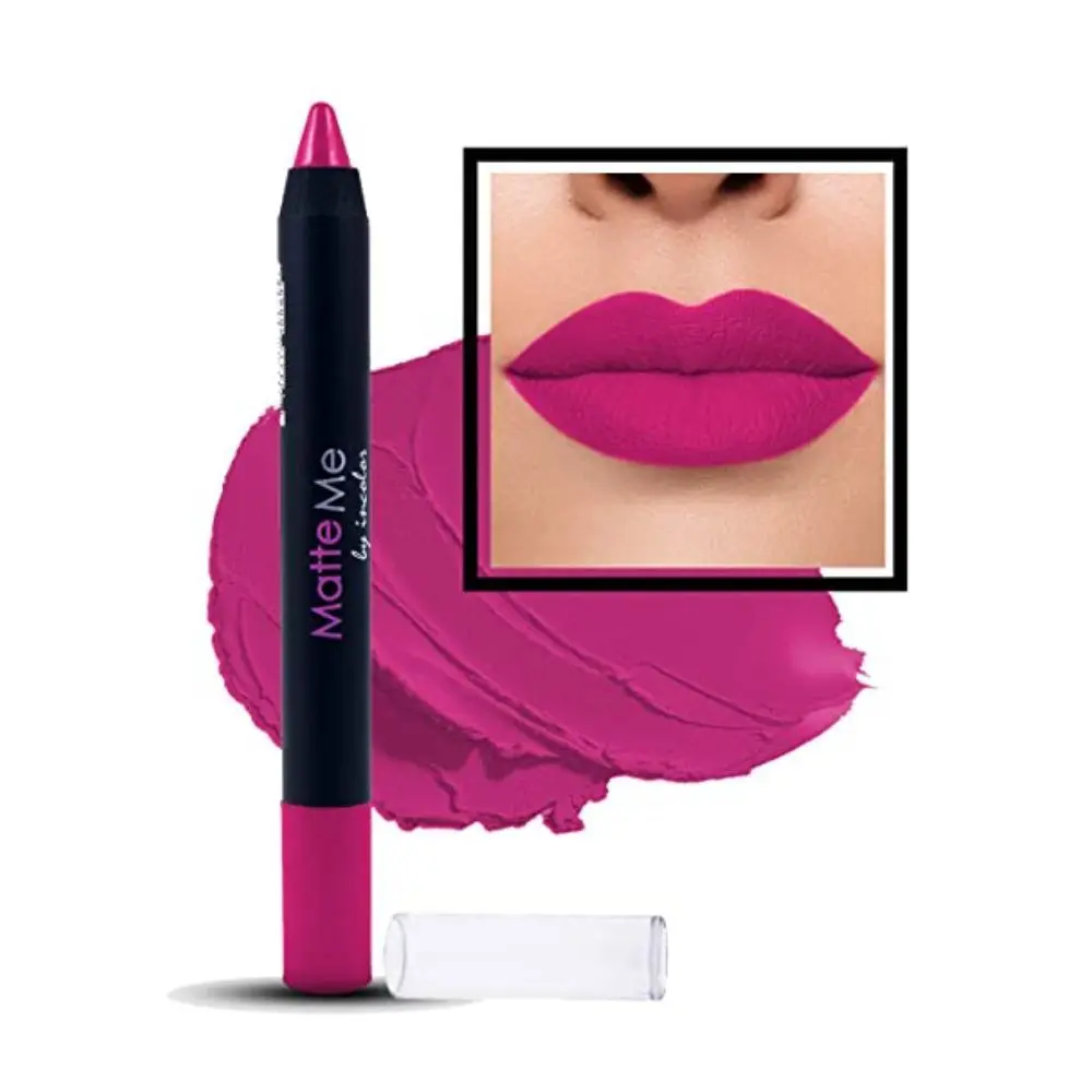 Incolor Matte Me Crayon Lipstick 04 Graduation Day 2.3 Gms