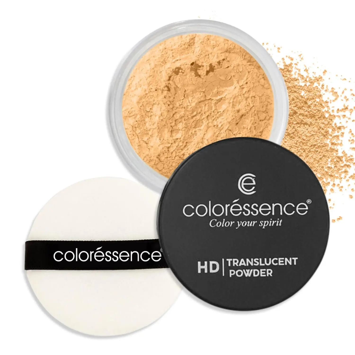 COLORESSENCE HD Loose Powder for Setting & Mattifying Makeup Ivory Snow Banana 10gm