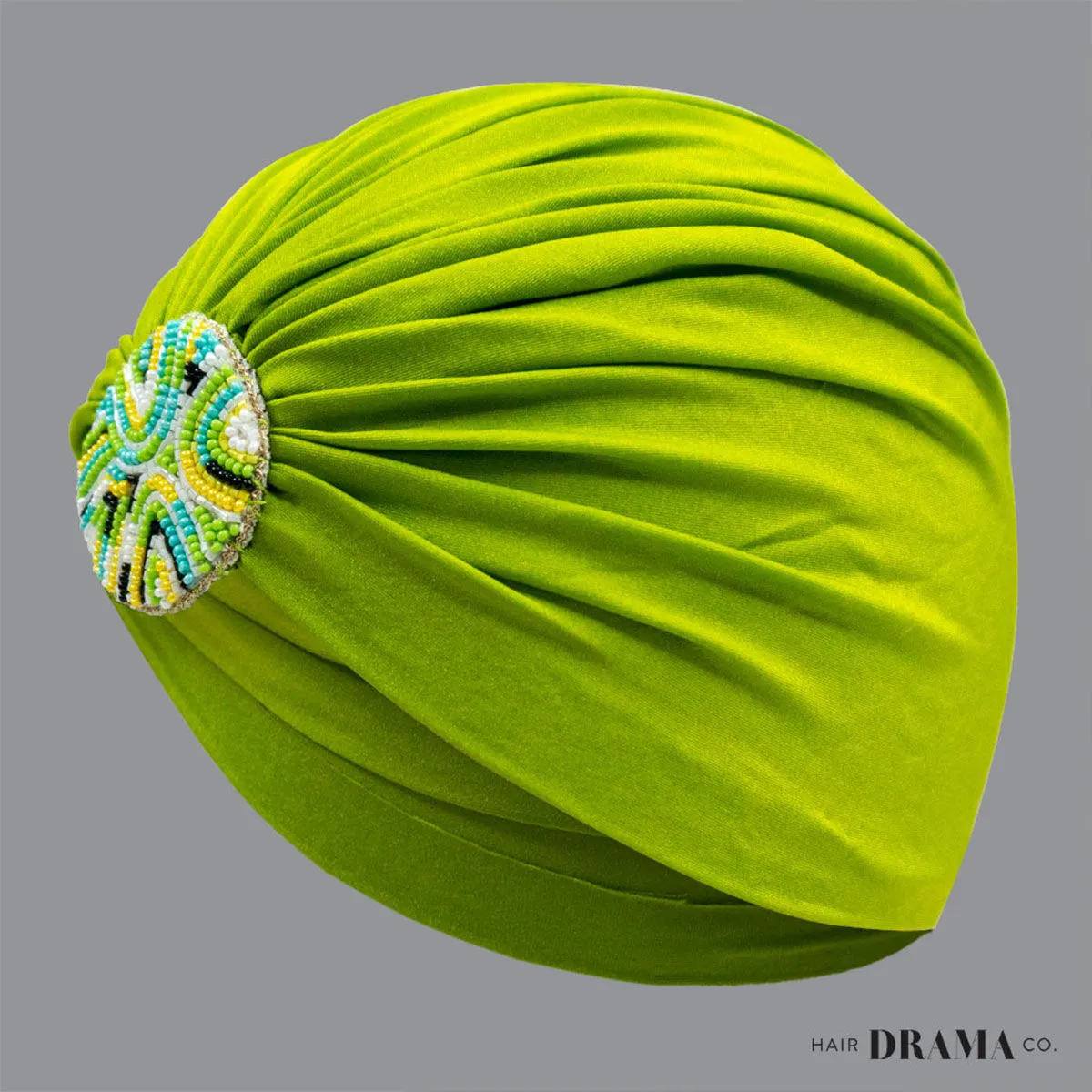 Hair Drama Co. Turban - Lime Green