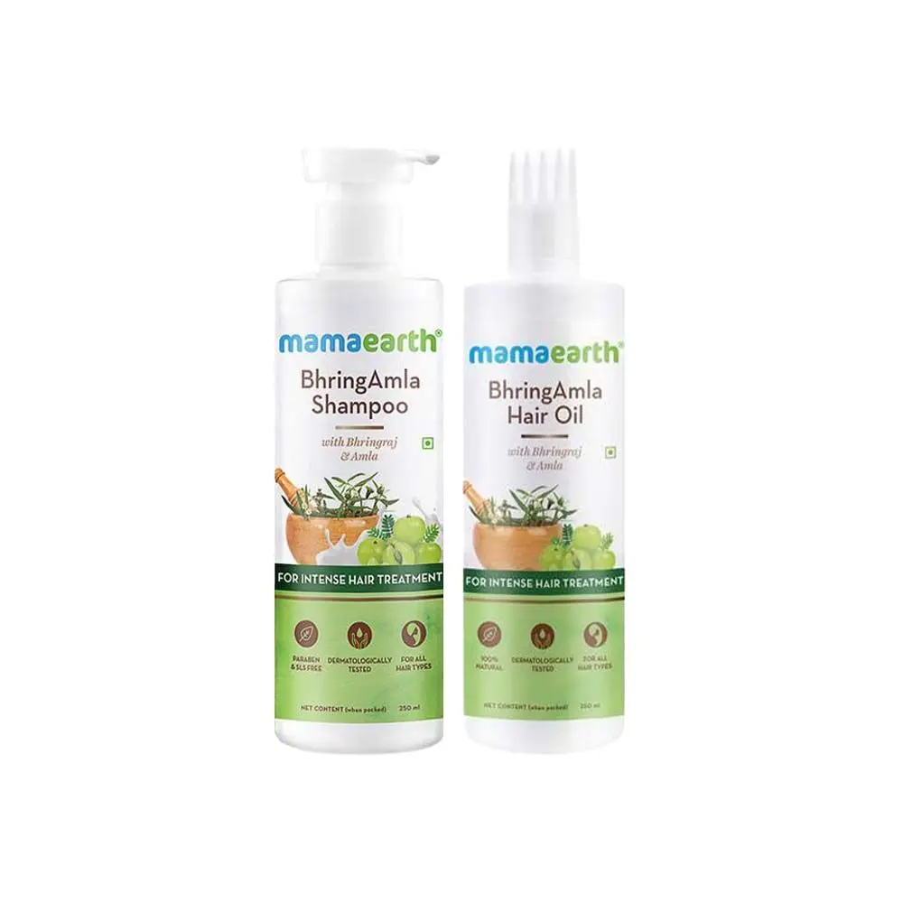 Mamaearth BhringAmla Anti Hair Fall Regular Kit