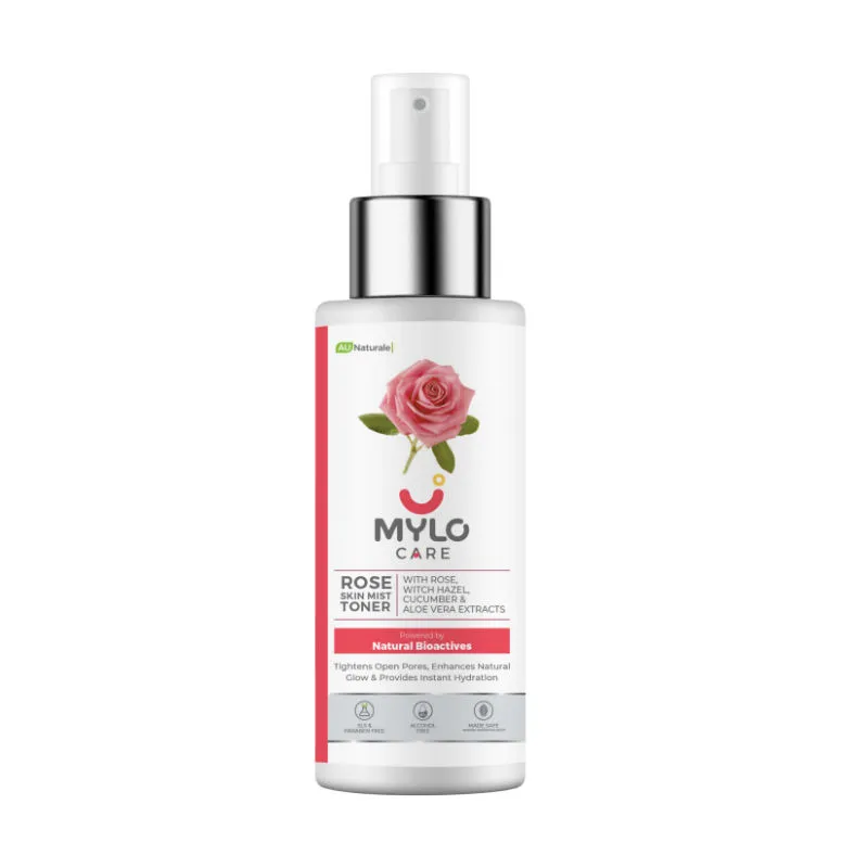 Mylo Care Rose Skin Mist Toner For Glowing Skin