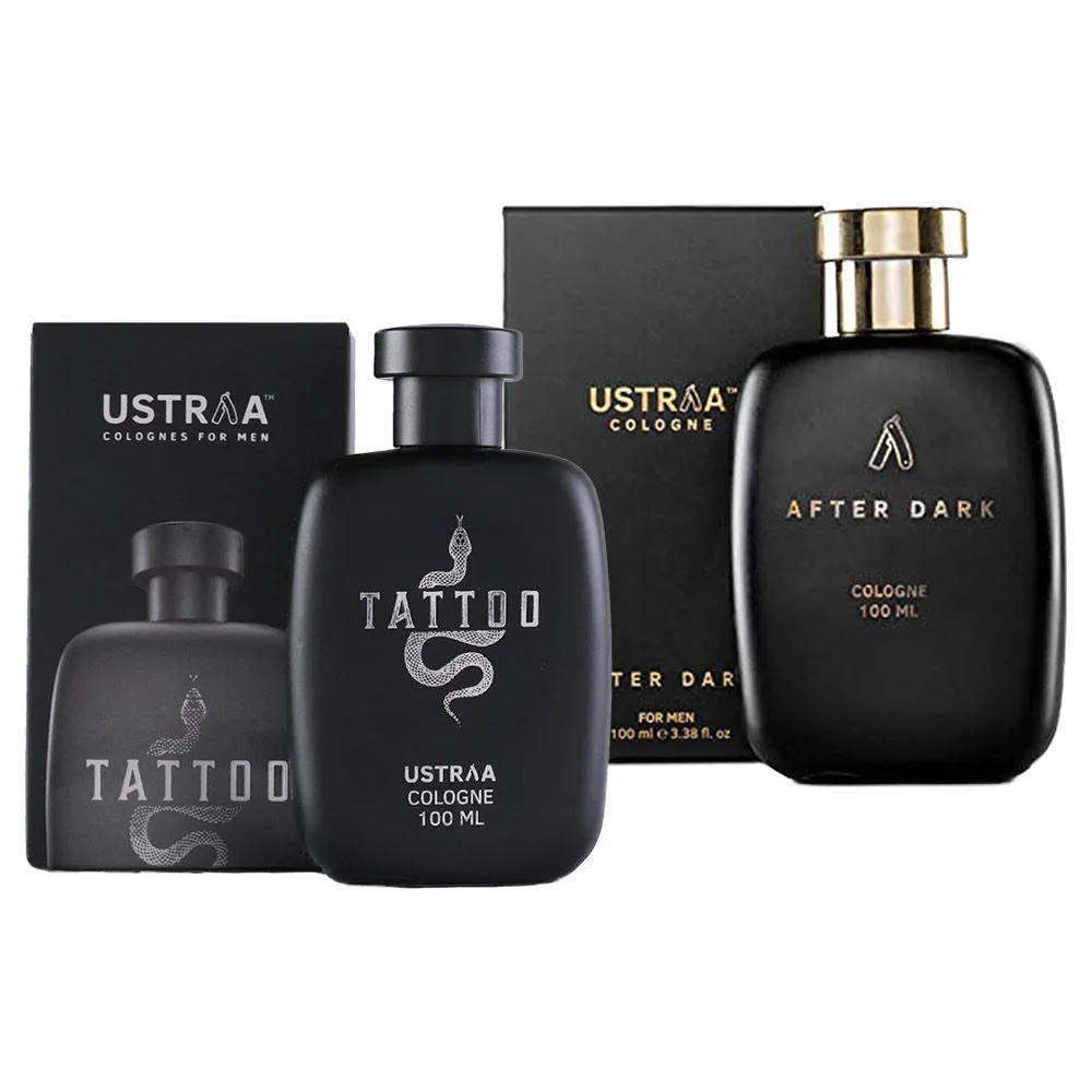 Ustraa Cologne Afterdark & Tattoo - Perfume for Men