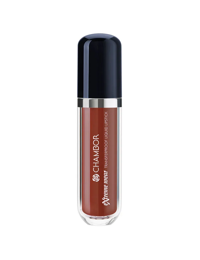 Chambor Extreme Wear Transferproof Liquid Lipstick - Light Rosewood #488