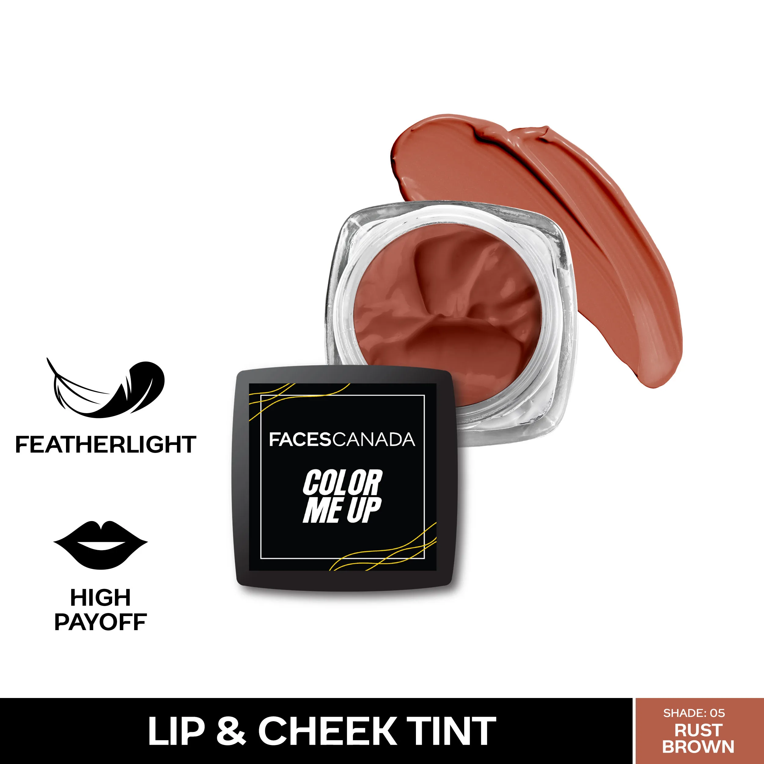 Faces Canada Lip & Cheek Tint - Rust Brown 05