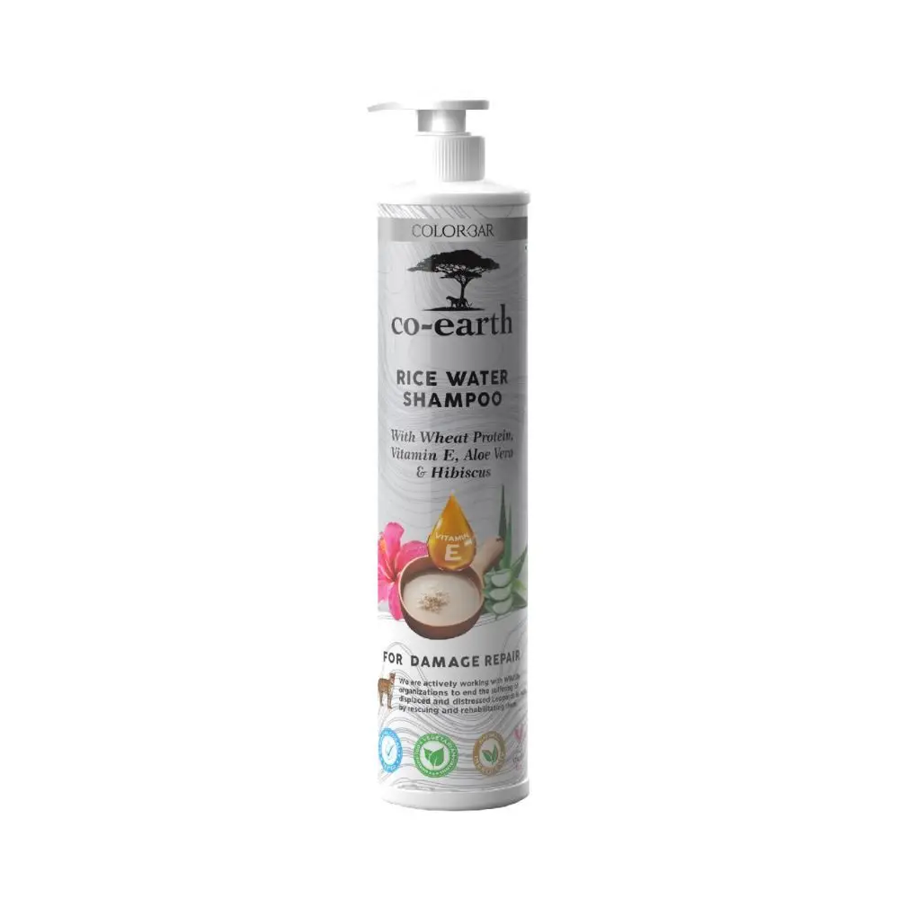 Colorbar Co-earth Rice Water Shampoo-(300ml)