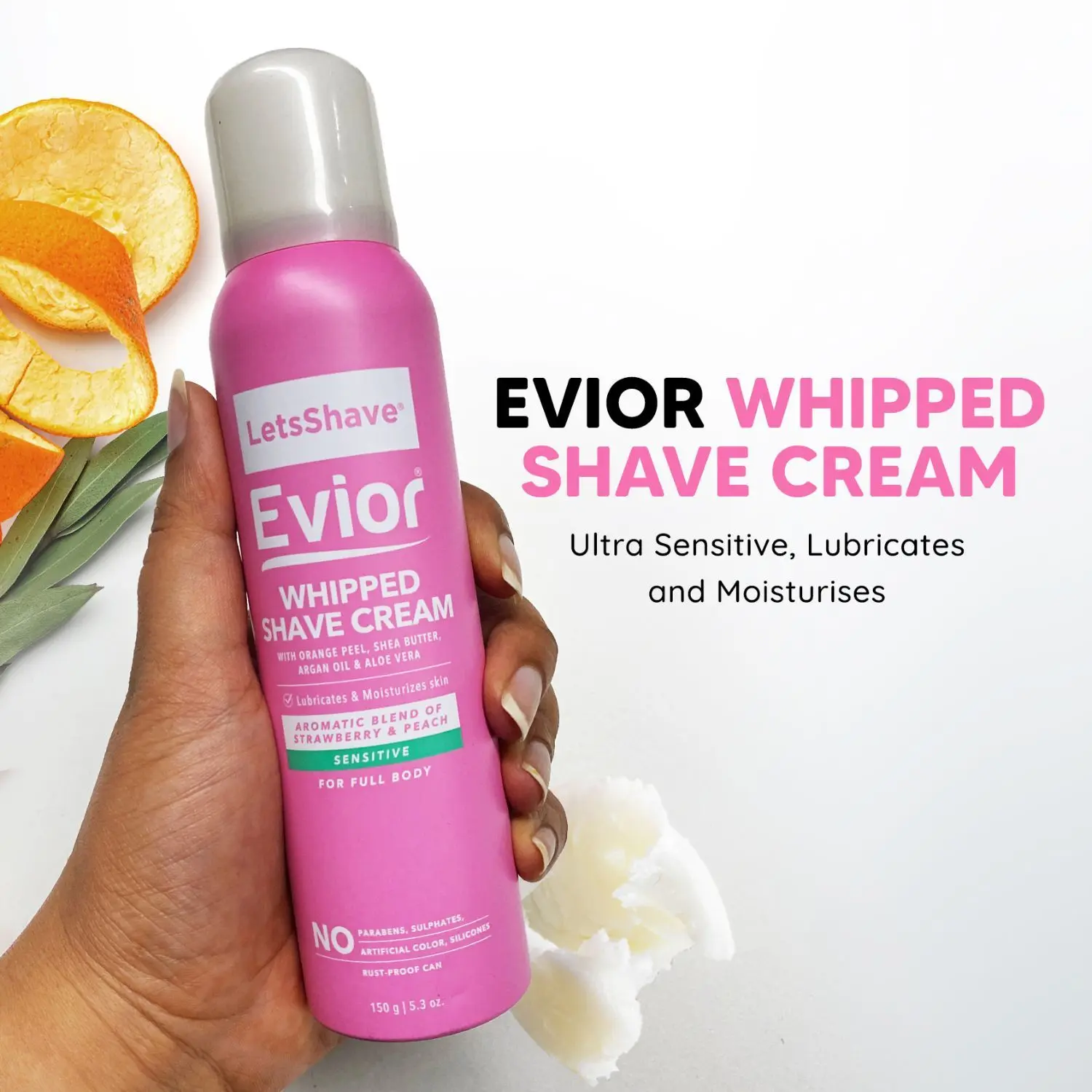 LetsShave Women Whipped Shave Cream (150 g)