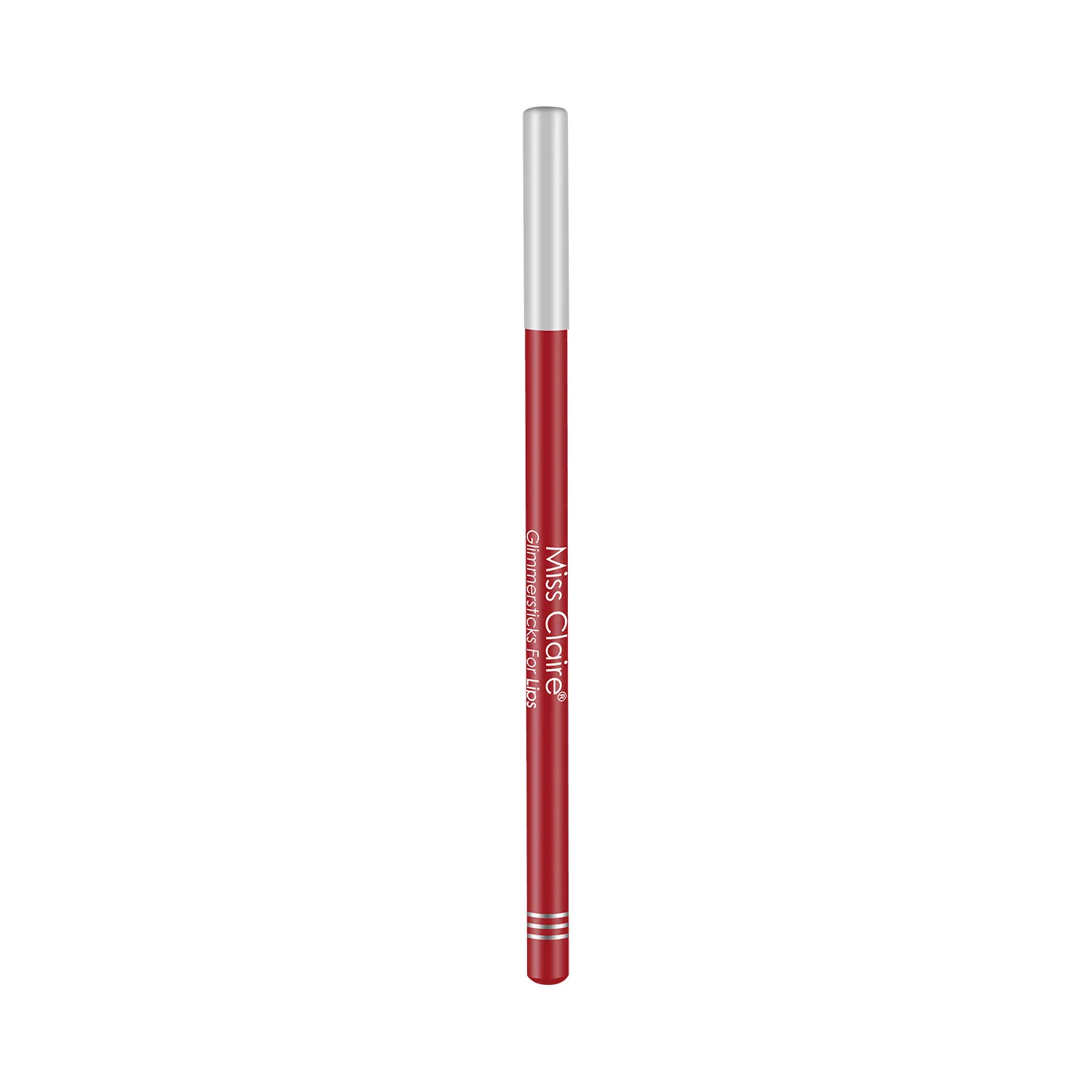 Miss Claire Glimmersticks For Lips - Warm Red L-38