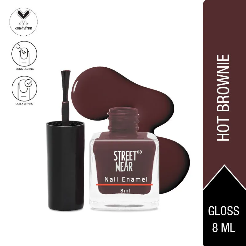 Street Wear Nail Enamel - Hot Brownie