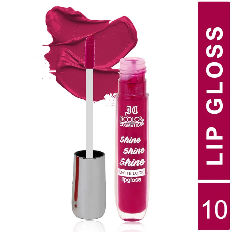 Incolor Shine Shine Shine Matte Lip Gloss - 10