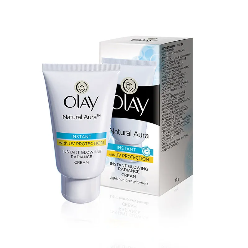 Olay Natural White Instant Glowing Fairness Skin Cream with UV Protection