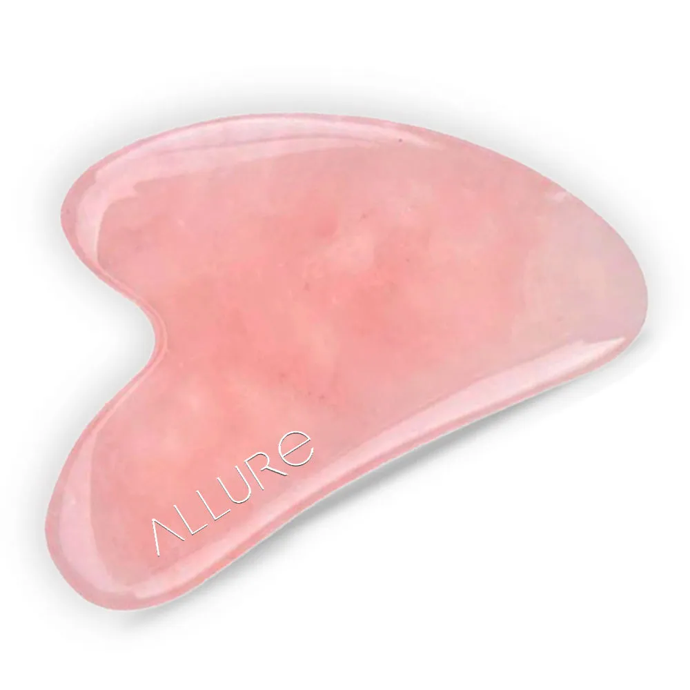 Allure Gua Sha Stone - Rose Quartz