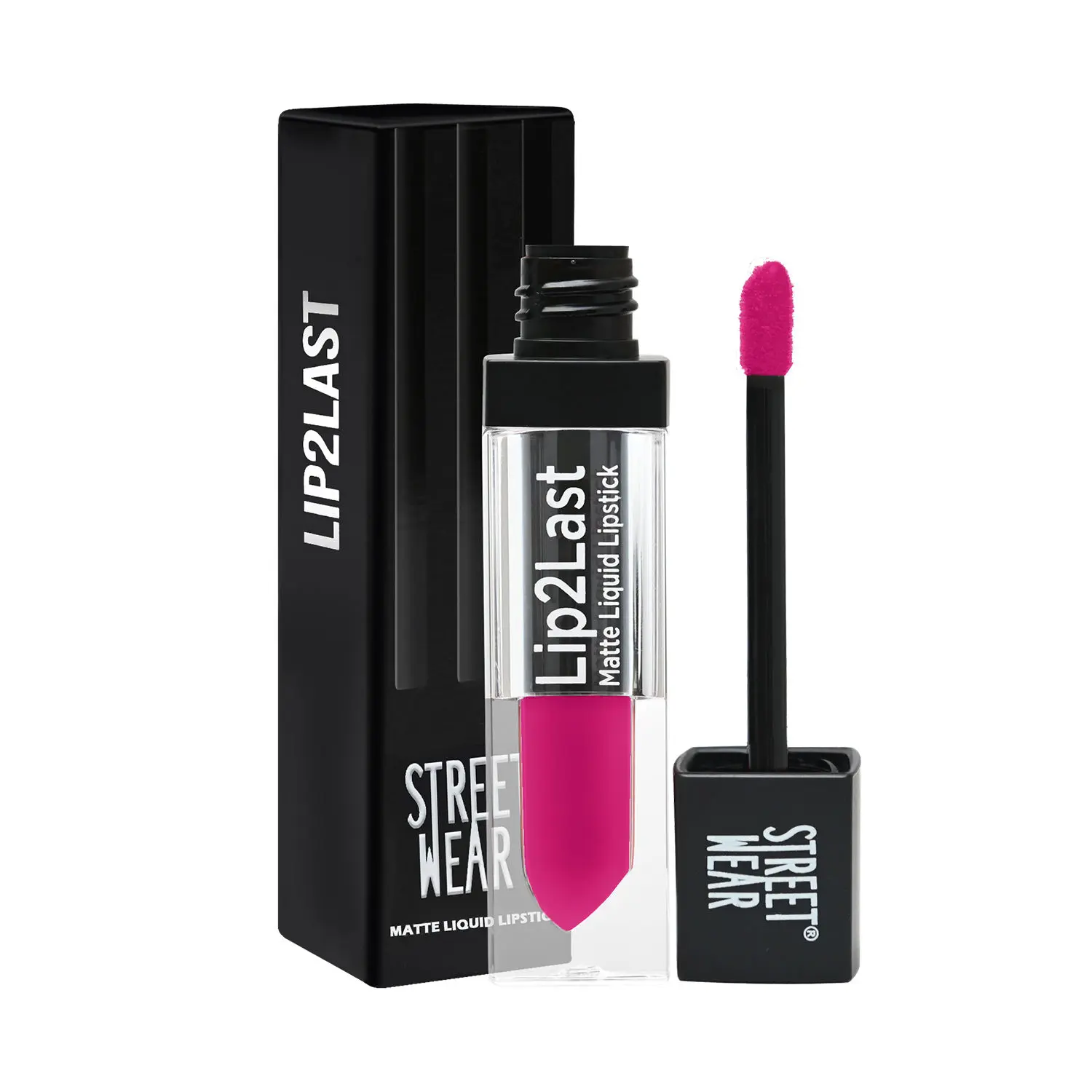 STREET WEAR® Lip2Last -Chic Crush (Red) - 5 ml -Matte Liquid Lipstick, Transferproof, Smudgeproof, Mask Friendly, Non-Drying Formula, Full Coverage, Professional Grade Pigments, Featherweight Formulation, Enriched With Vitamin E - Lasts AM To PM!