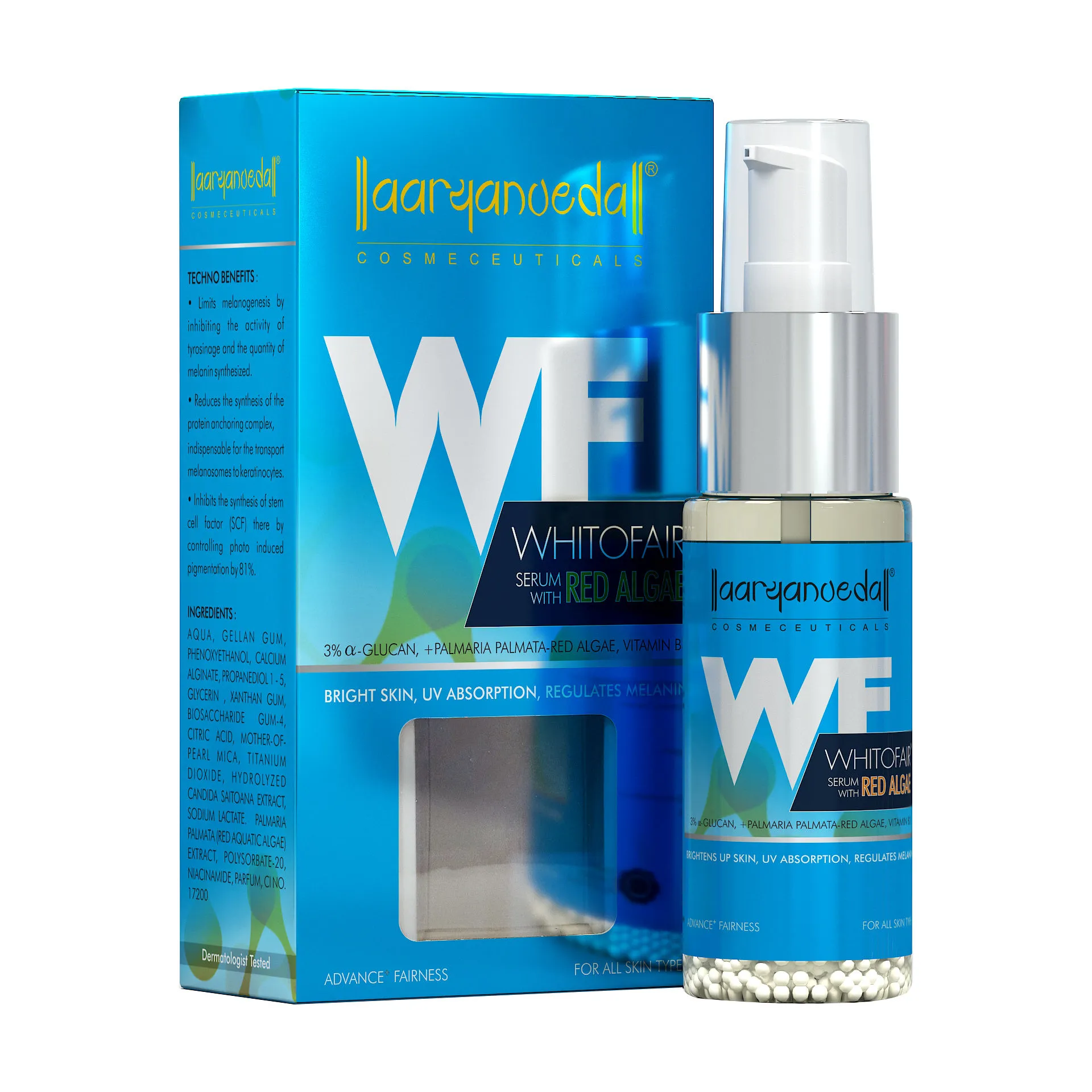 Aryanveda Whit O Fair Serum With Red Algae