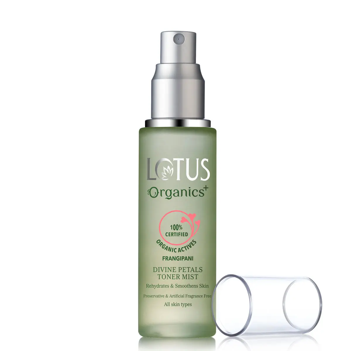 Lotus Organics+ Divine Petals Toner Mist | Alcohol Free | 100% Organic | 50ml