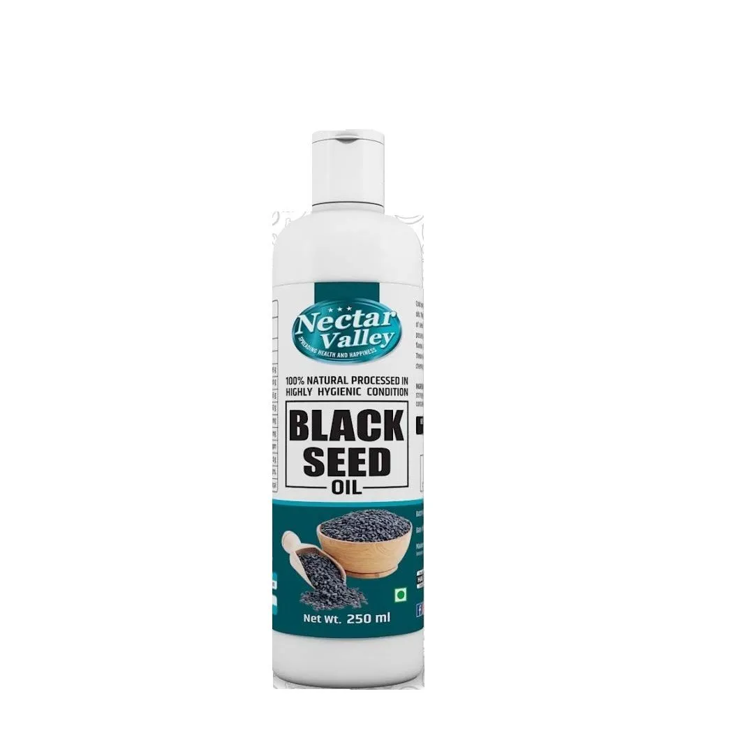 Nectar Valley Black Seed Oil 100% Natural Coldpressed For Hair