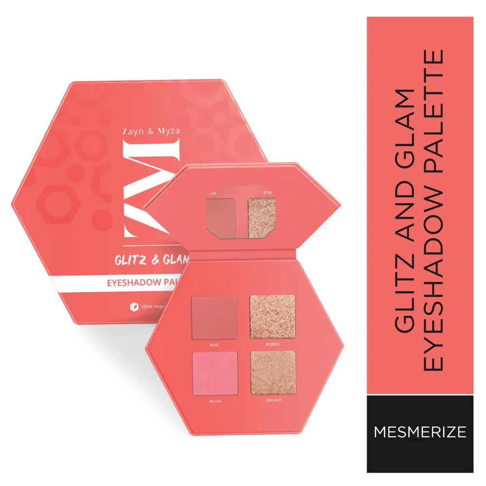 ZM Zayn & Myza Glitz And Glam Eye Shadow Palette - Mesmerize