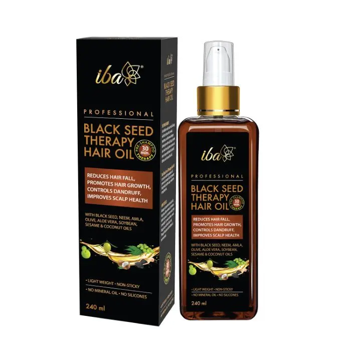 Iba Professional Black Seed Therapy Hair Oil (240 ml)