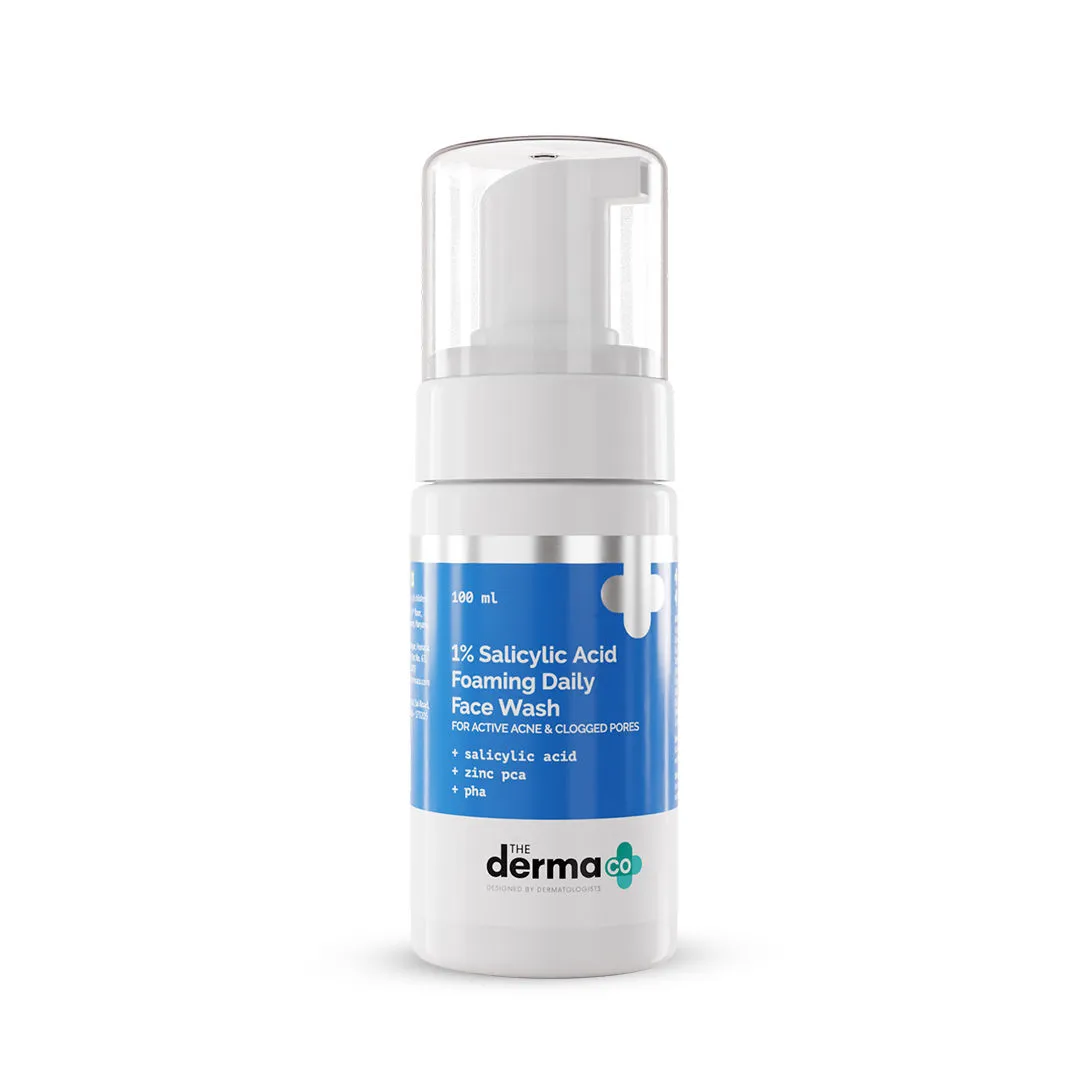 The Derma Co. 1% Salicylic Acid Foaming Daily Face Wash