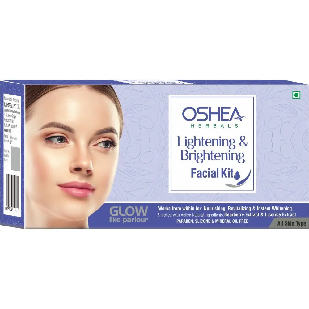 Oshea Herbals Lightening & Brightening Facial Kit (330 g)