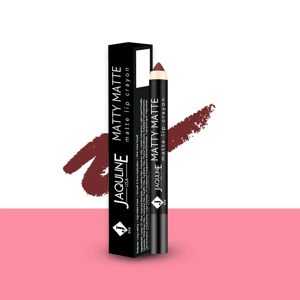 Jaquline USA Matty Matte Lip Crayon 2.8g Rule Breaker 7